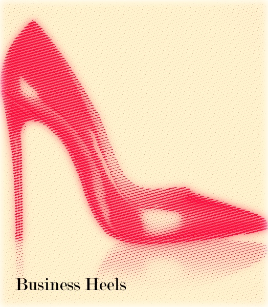 red one Business Heels
